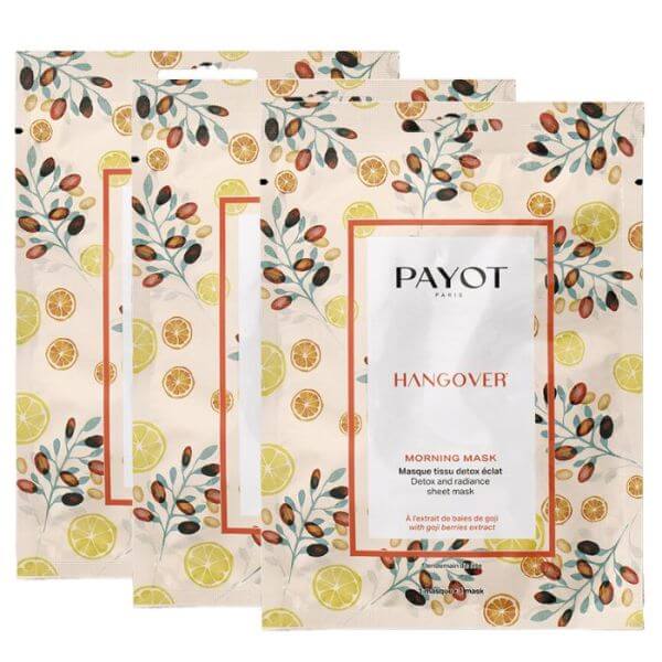Caixa de Máscaras Hangover Payot 15x19ML Caixa de Máscaras Hangover Payot 15x19ML