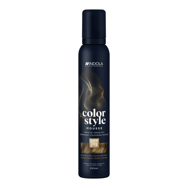 copy of Mousse kleurstof en styling donkerblond Indola 200ML.