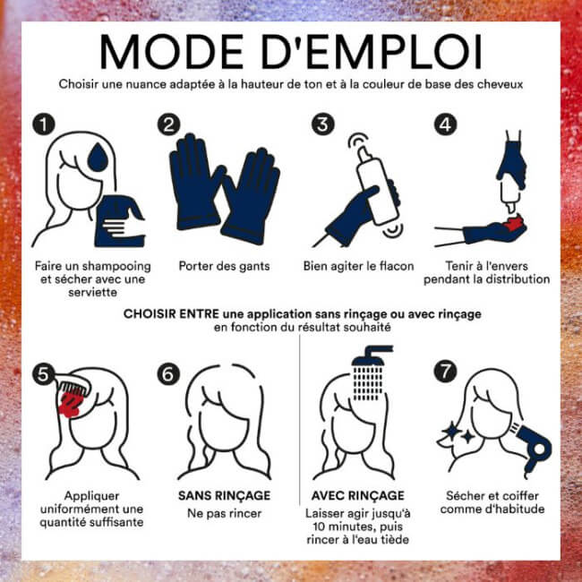 copy of Mousse kleurstof en styling donkerblond Indola 200ML.