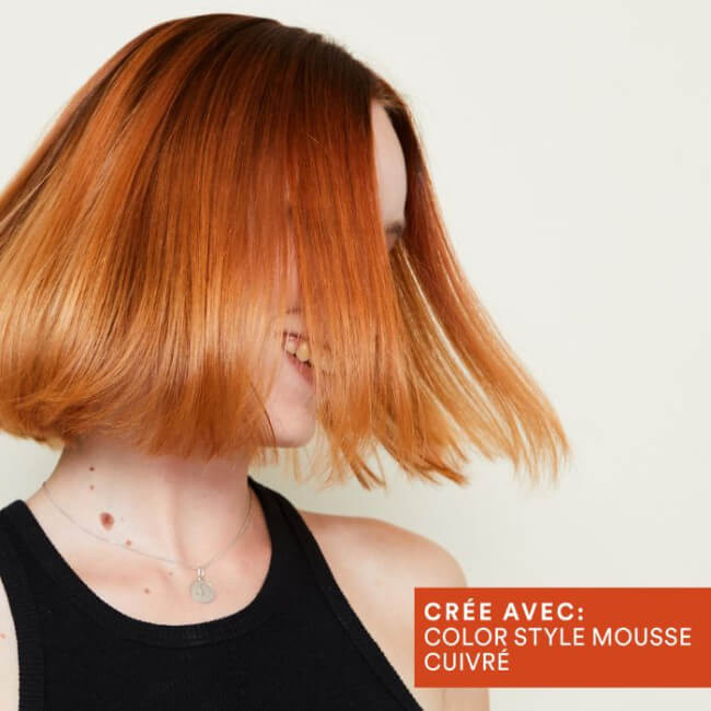 copy of Mousse kleurstof en styling donkerblond Indola 200ML.