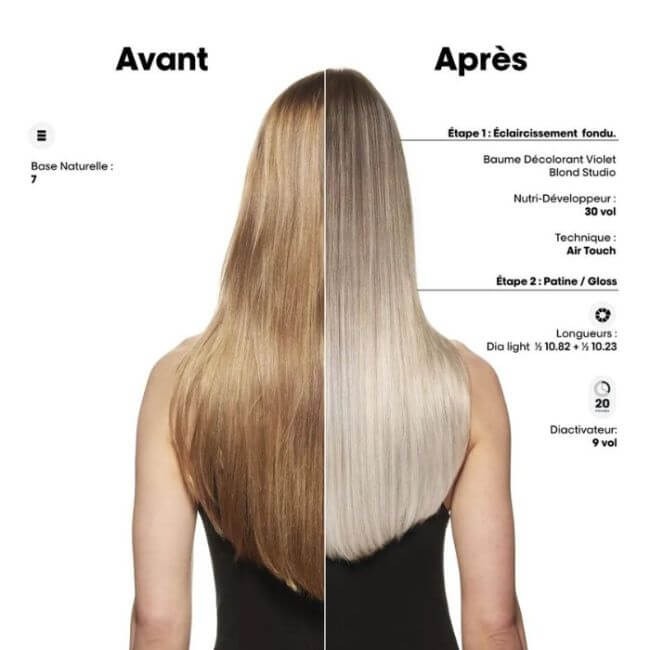 Baume Descolorante Violeta 8 Tons Bonder Inside Blond Studio L'Oréal Professionnel 500g
