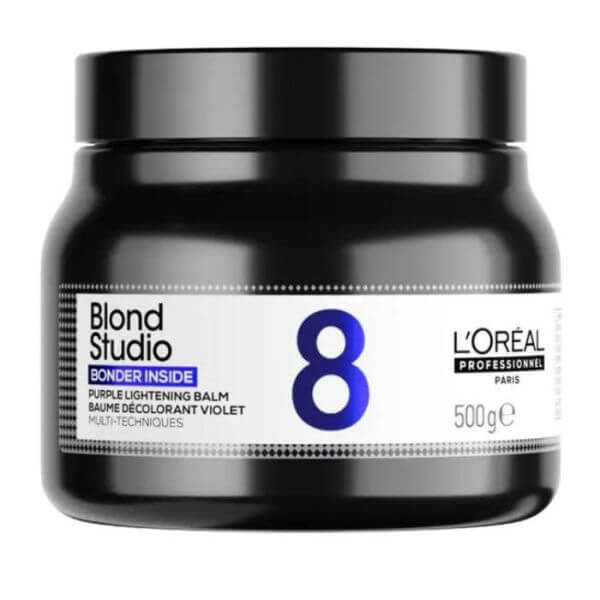 Baume Descolorante Violeta 8 Tons Bonder Inside Blond Studio L'Oréal Professionnel 500g Baume Descolorante Violeta 8 Tons Bonder Inside Blond Studio L'Oréal Professionnel 500g