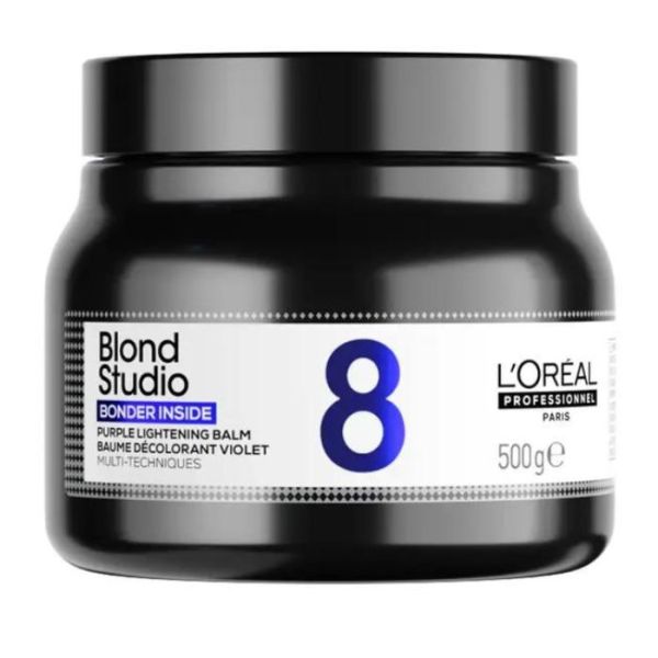Baume Décolorant Violet 8 Tons Bonder Inside Blond Studio L'Oréal Professionnel 500g