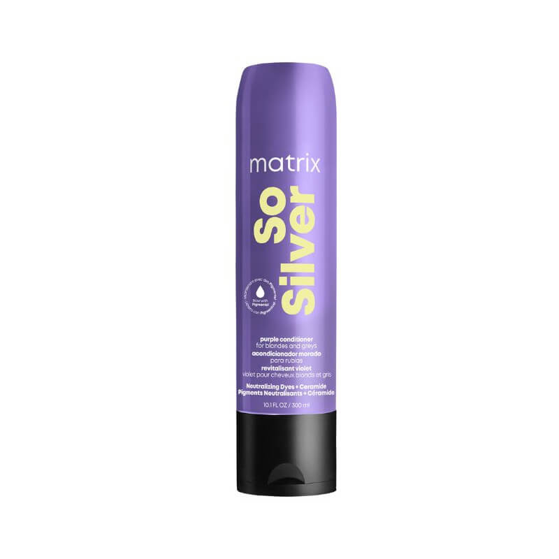 Après-Shampoing Post Neutralisation de Reflets Indésirables Jaunes So Silver Matrix 300ml