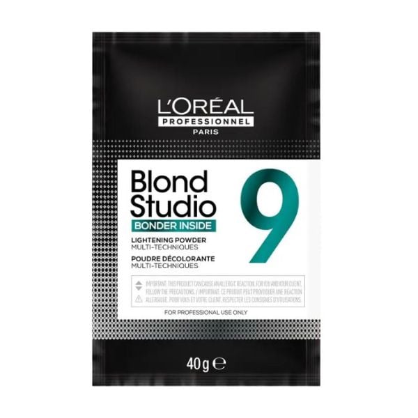 Sachet poudre décolorante Blond Studio 9 Bonder Inside L'Oréal Professionnel 40g