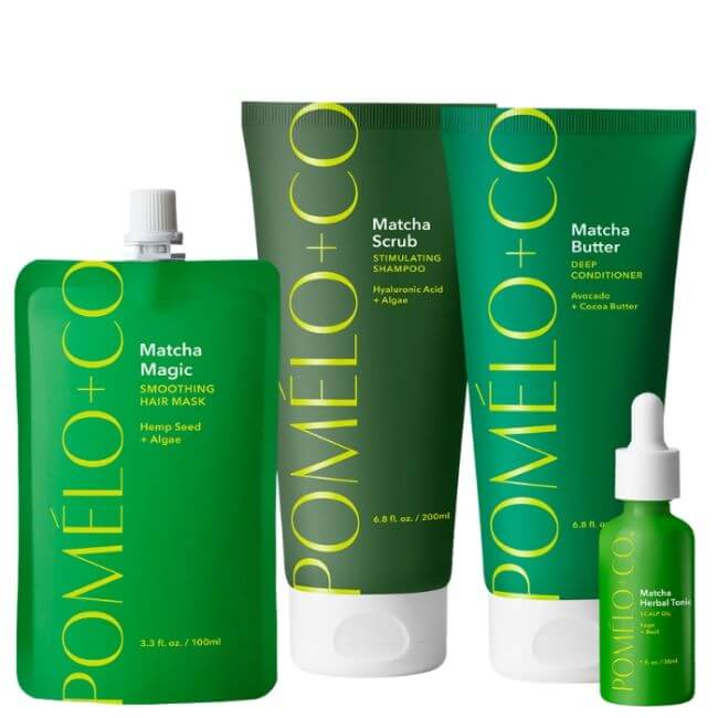 Scrub shampoo Matcha met Pomelo+Co 200 ml