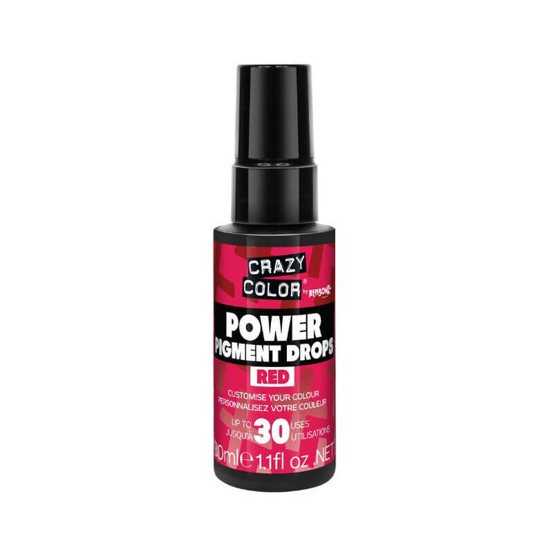 Pigmentos vermelhos CRAZY COLOR 30ML