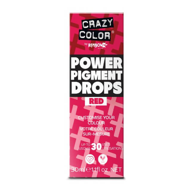 Pigmentos vermelhos CRAZY COLOR 30ML