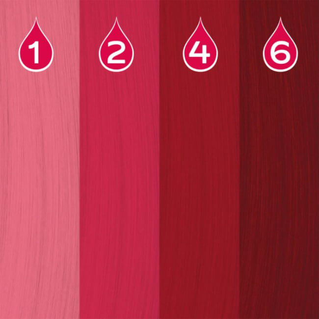 copy of Rode pigmenten CRAZY COLOR HYPE 50ML