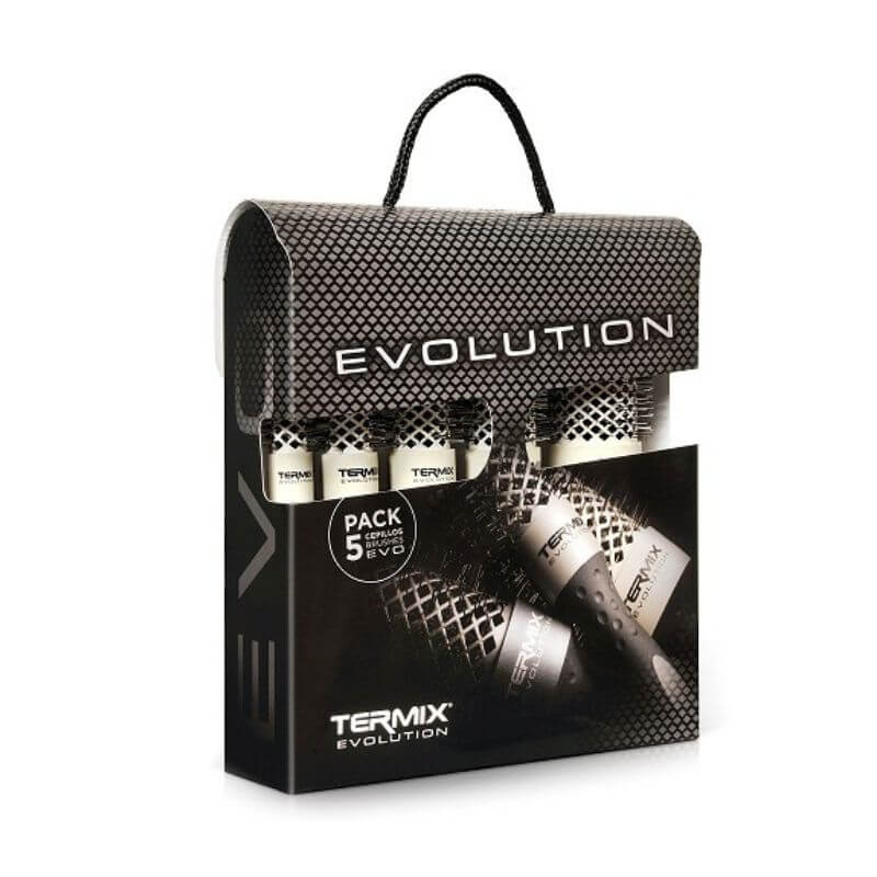 Professionele ronde borstel Evolution Soft Termix x5