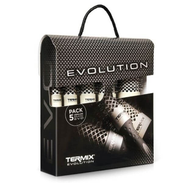 Brosses rondes professionnelles Evolution soft Termix x5