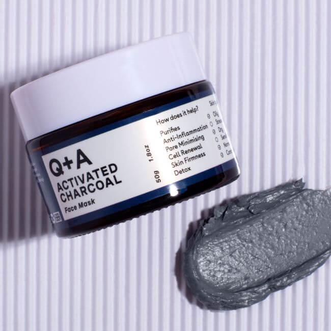 Actieve houtskoolmasker Q+A 50G