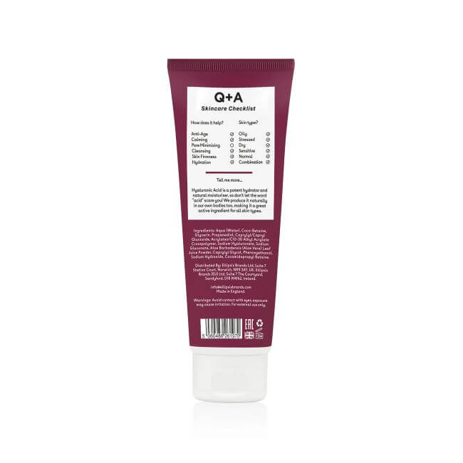 Hyaluronic Acid Cleansing Gel Q+A 125ML