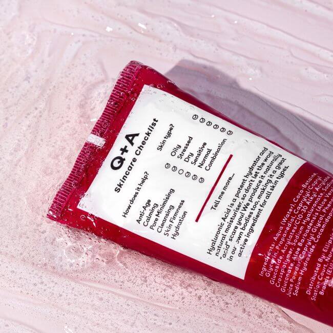 Hyaluronic Acid Cleansing Gel Q+A 125ML