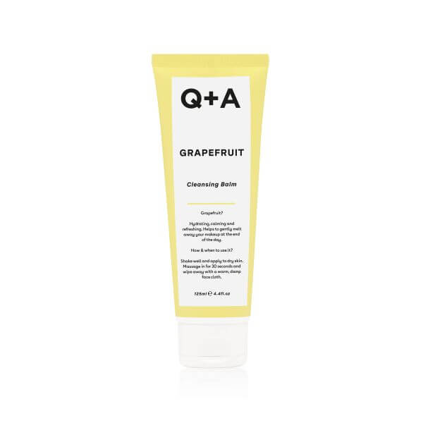Ontschminkbalsem Grapefruit Q+A 125ML Ontschminkbalsem Grapefruit Q+A 125ML