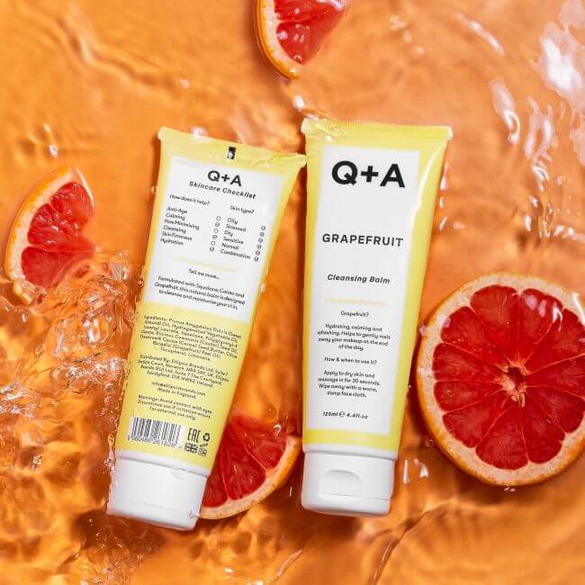 Ontschminkbalsem Grapefruit Q+A 125ML