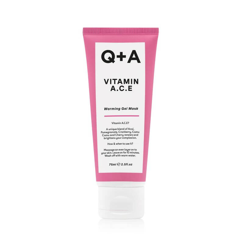 Masker Gel Thermowarmend Vitamin A.C.E Q+A 75ML