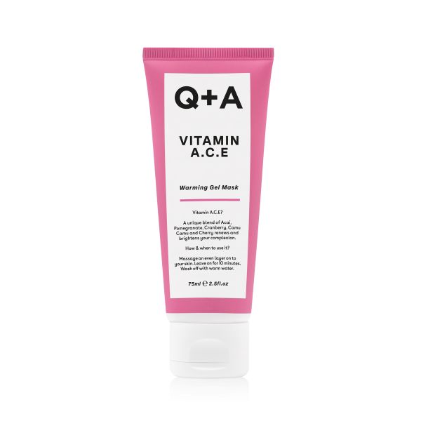 Masque Gel Thermo-chauffant Vitamin A.C.E Q+A 75ML