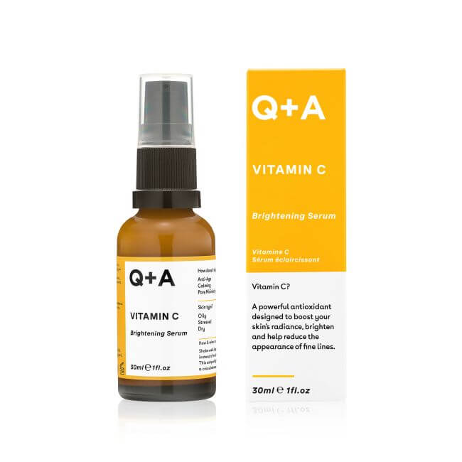 Sérum de vitamina C de brilho Q+A 30ML