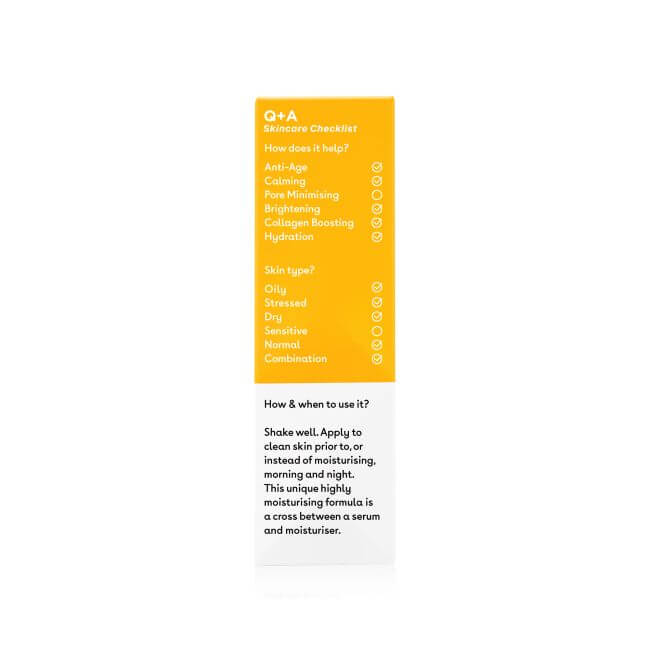 Sérum de vitamina C de brilho Q+A 30ML