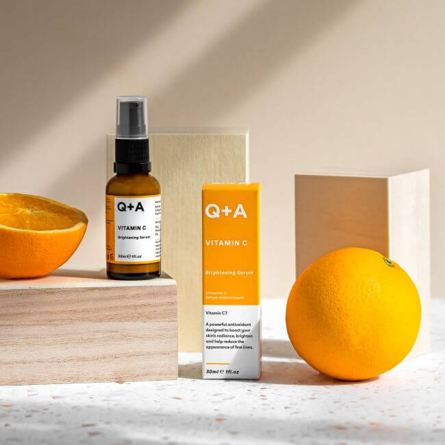 Sérum de vitamina C de brilho Q+A 30ML