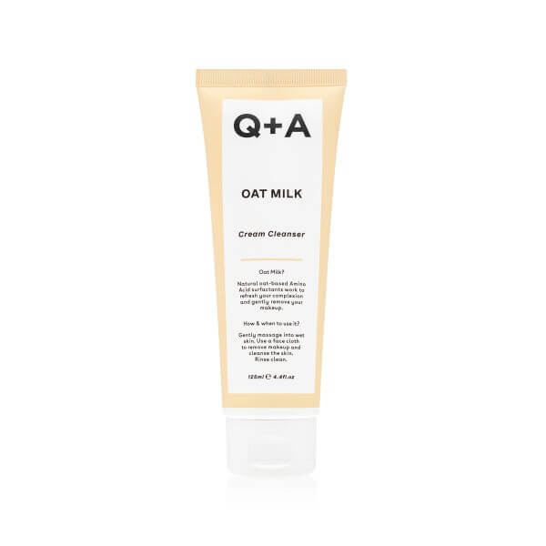 Creme de limpeza de leite de aveia Q+A 125ML Creme de limpeza de leite de aveia Q+A 125ML