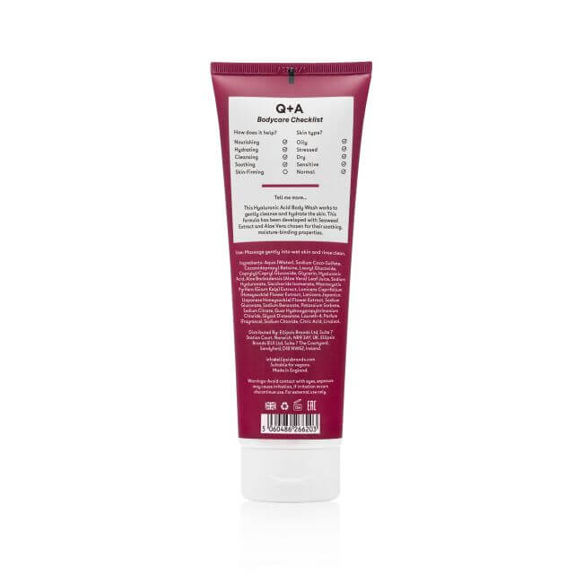 Nettoyant corps Hyaluronic Acid Q+A 250ML