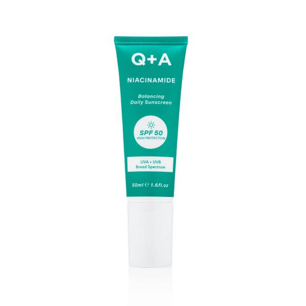 Protetor solar com niacinamida Q+A 50ML Protetor solar com niacinamida Q+A 50ML