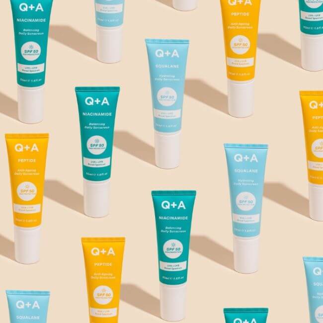 Sonnencreme mit Peptiden Q+A 50 ml
