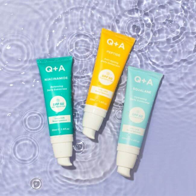Sonnencreme mit Peptiden Q+A 50 ml
