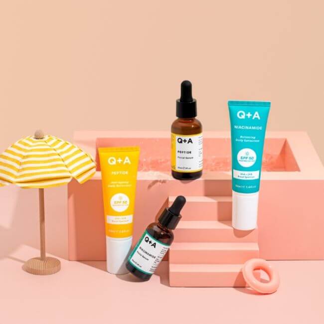 Sonnencreme mit Peptiden Q+A 50 ml