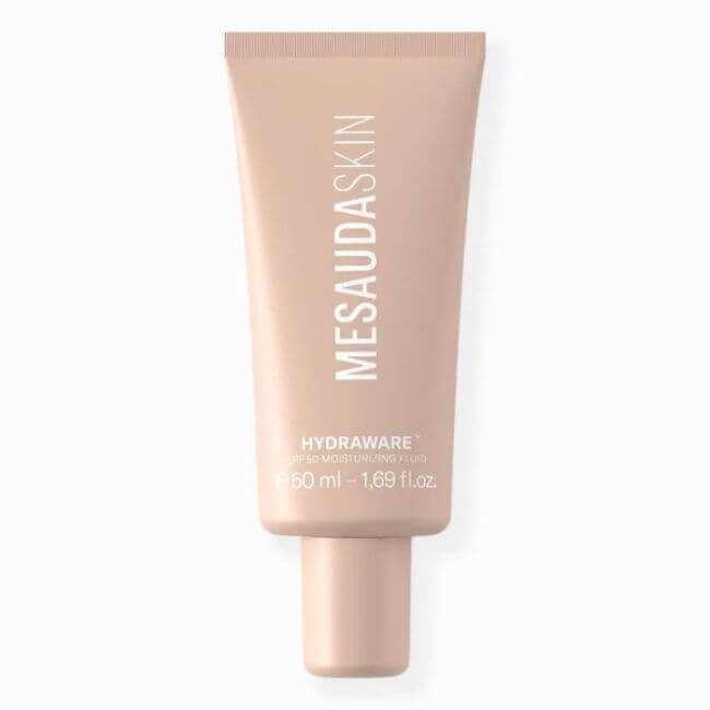 Hidratante fluido SPF50 Hydraware Mesauda 50ml