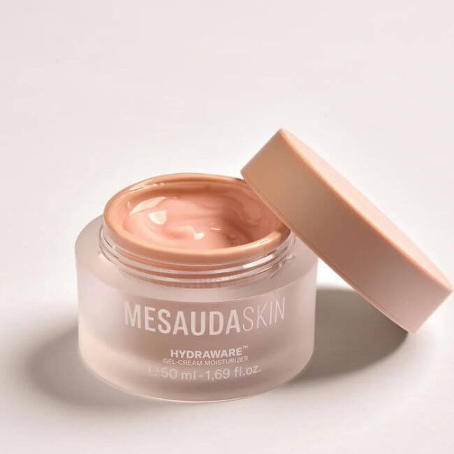 Hydraware 24-uurs gel-crème van Mesauda, 50 ml.
