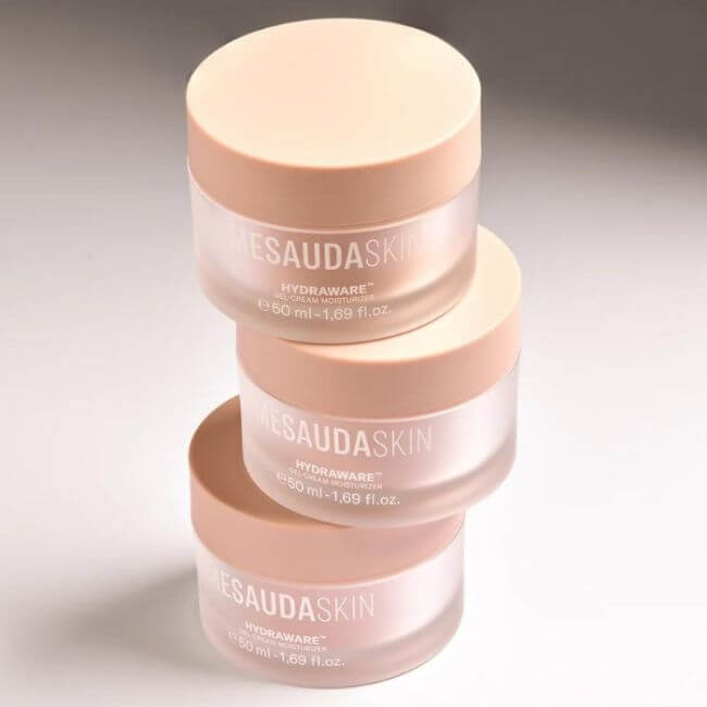 Hydraware 24-uurs gel-crème van Mesauda, 50 ml.
