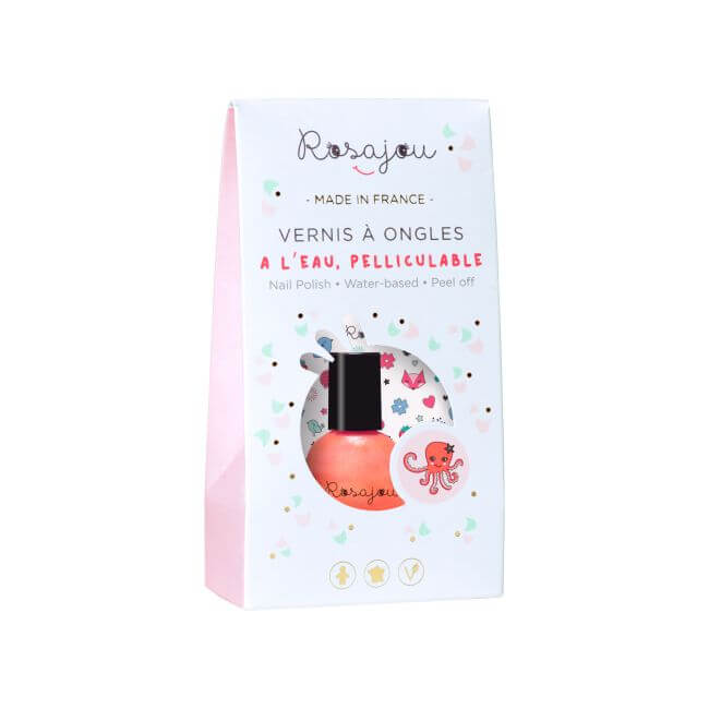 Verniz em estojo Coral Rosajou 5ml