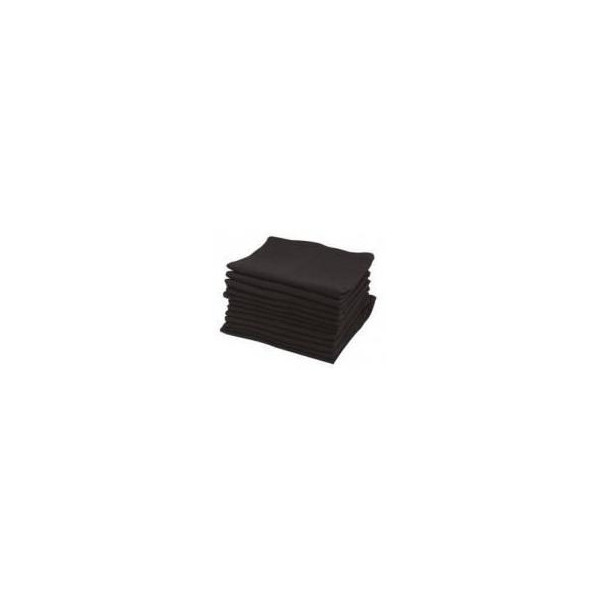 Sibel Black Cotton Towels X 12 pieces Sibel Black Cotton Towels X 12 pieces
