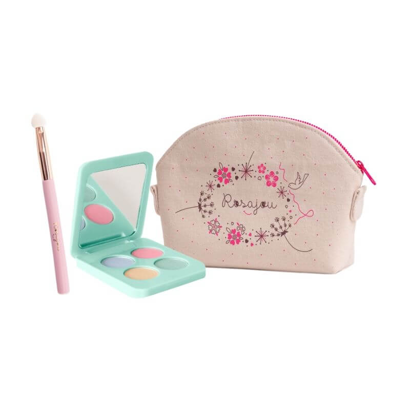 Make-up set met oogschaduwpalet van Rosajou.