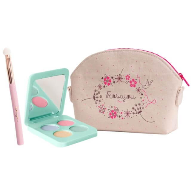 Make-up set met oogschaduwpalet van Rosajou.