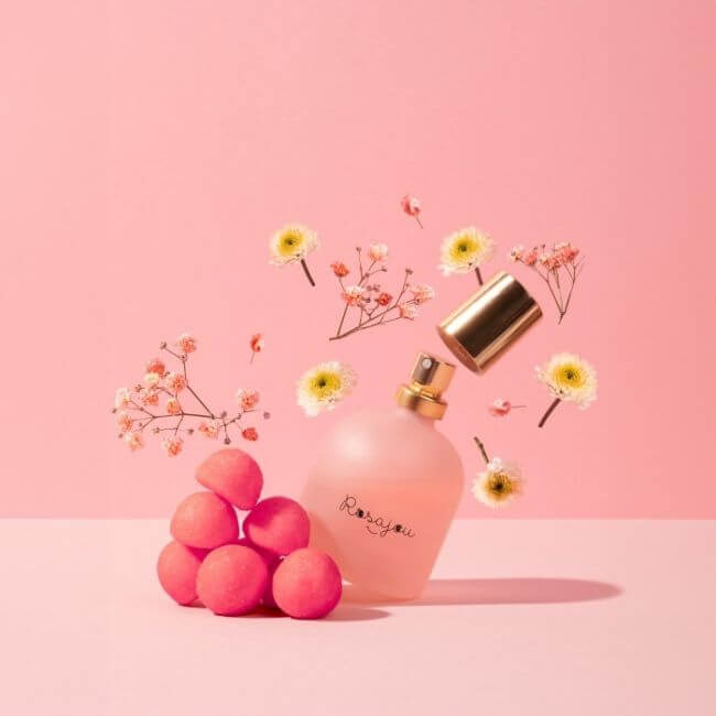 Conjunto de água de colônia + 2 esmaltes Rosajou
