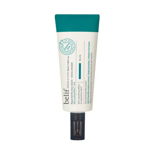 Genezing crème Aqua Bomb Cica Cream Stress Shooter Belif 50ml Genezing crème Aqua Bomb Cica Cream Stress Shooter Belif 50ml