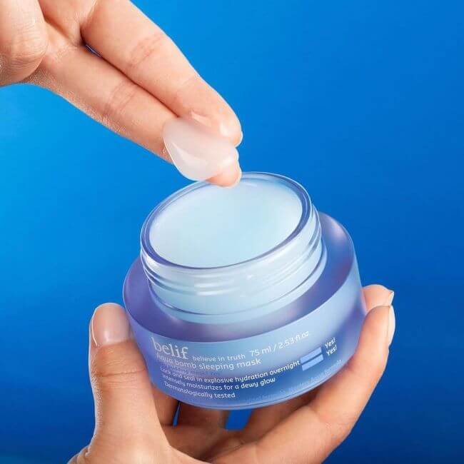 Máscara de dormir Aqua Bomb Sleeping Mask Belif 75ml