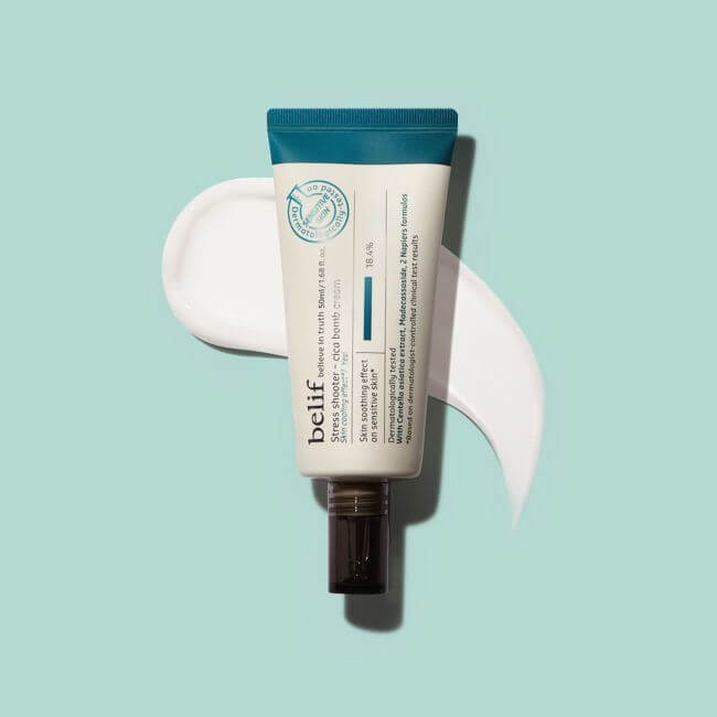 Creme cicatrizante Aqua Bomb Cica Cream Stress Shooter Belif 50ml