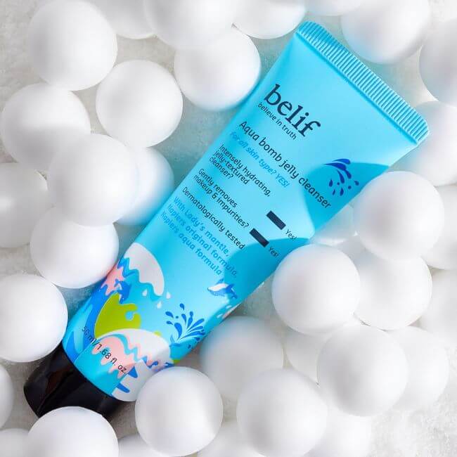 Hydraterende reiniger Aqua Bomb Jelly Cleanser Belif 160 ml
