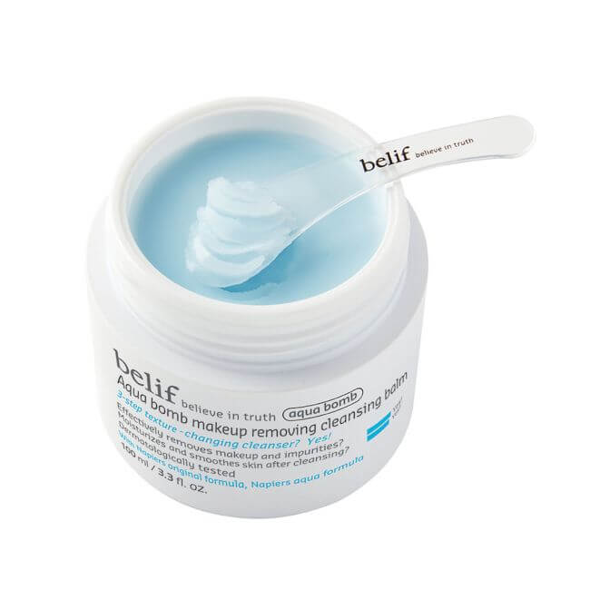 Aqua Bomb Make-up Remover Oil Balm Belif 100ml.