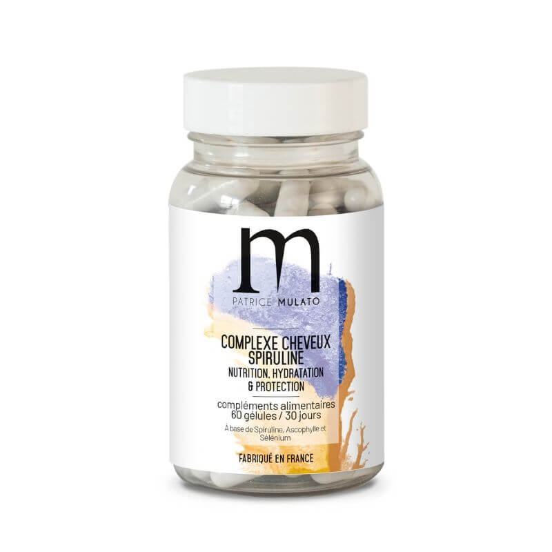 Complémenten voor de voeding Haarcomplex Spiruline Mulato