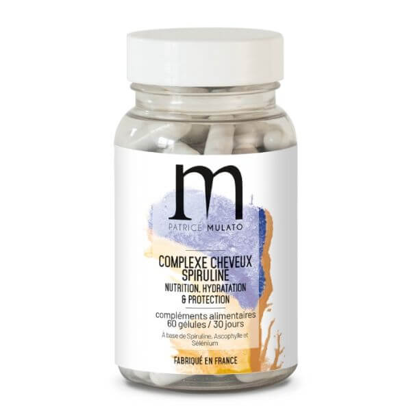 Complémentos alimentares Complexo Cabelo Spirulina Mulato Complémentos alimentares Complexo Cabelo Spirulina Mulato
