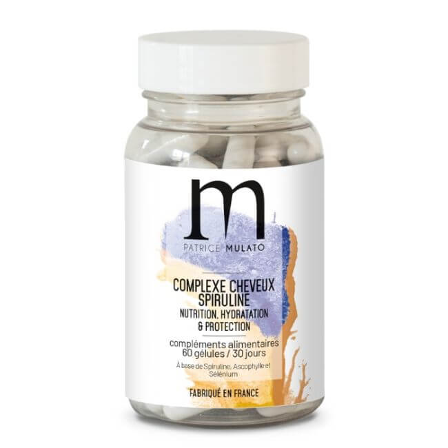 Complémenten voor de voeding Haarcomplex Spiruline Mulato
