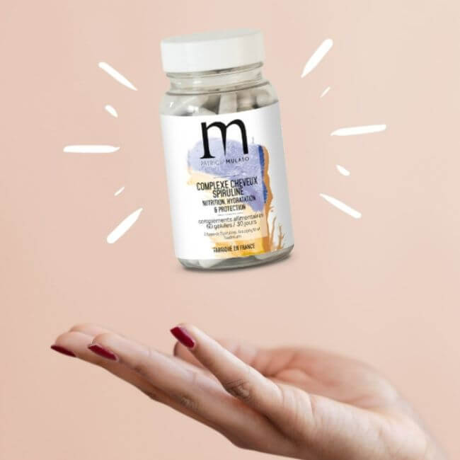 Complémenten voor de voeding Haarcomplex Spiruline Mulato