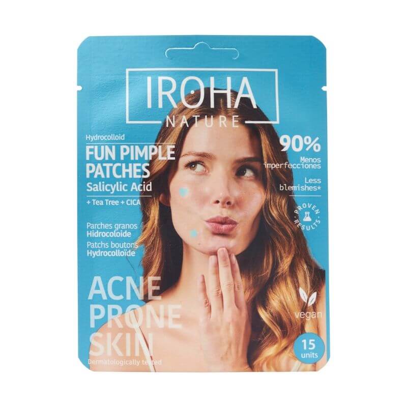 Fun Patchs cuidado anti borbulhas, acne, poros e pontos negros Iroha