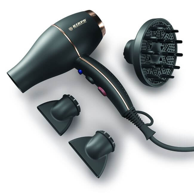 Föhn Bloom zwart 2000w